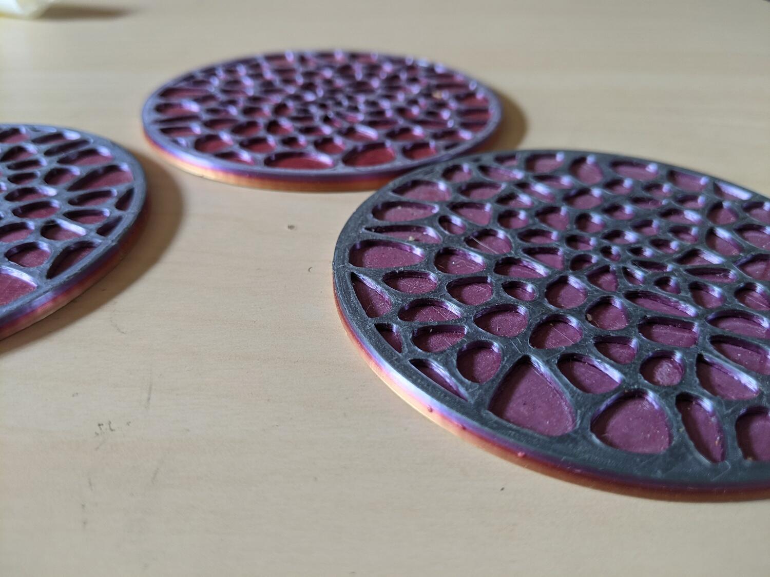 Voronoi Coasters Voronoi Coasters